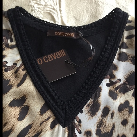 🎉HP🎉Roberto Cavalli  Silk Blouse 💋size 44 - Picture 4 of 8
